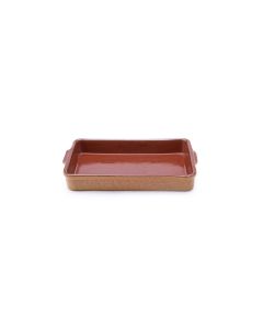 20 . rectangular pottery tray